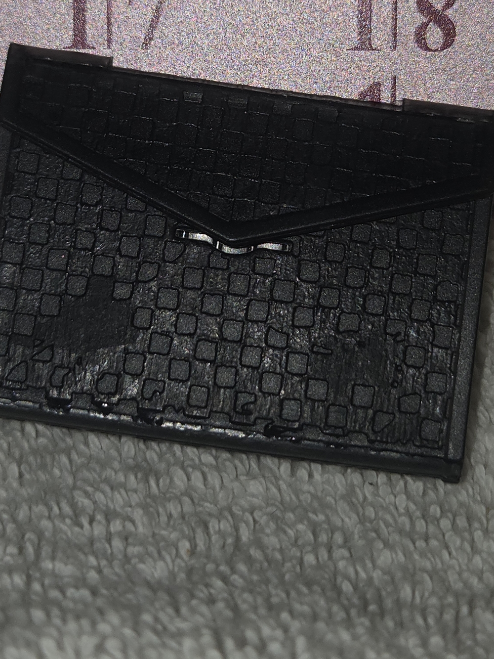 Mattel Black Envelope Clutch Accessory for Dolls